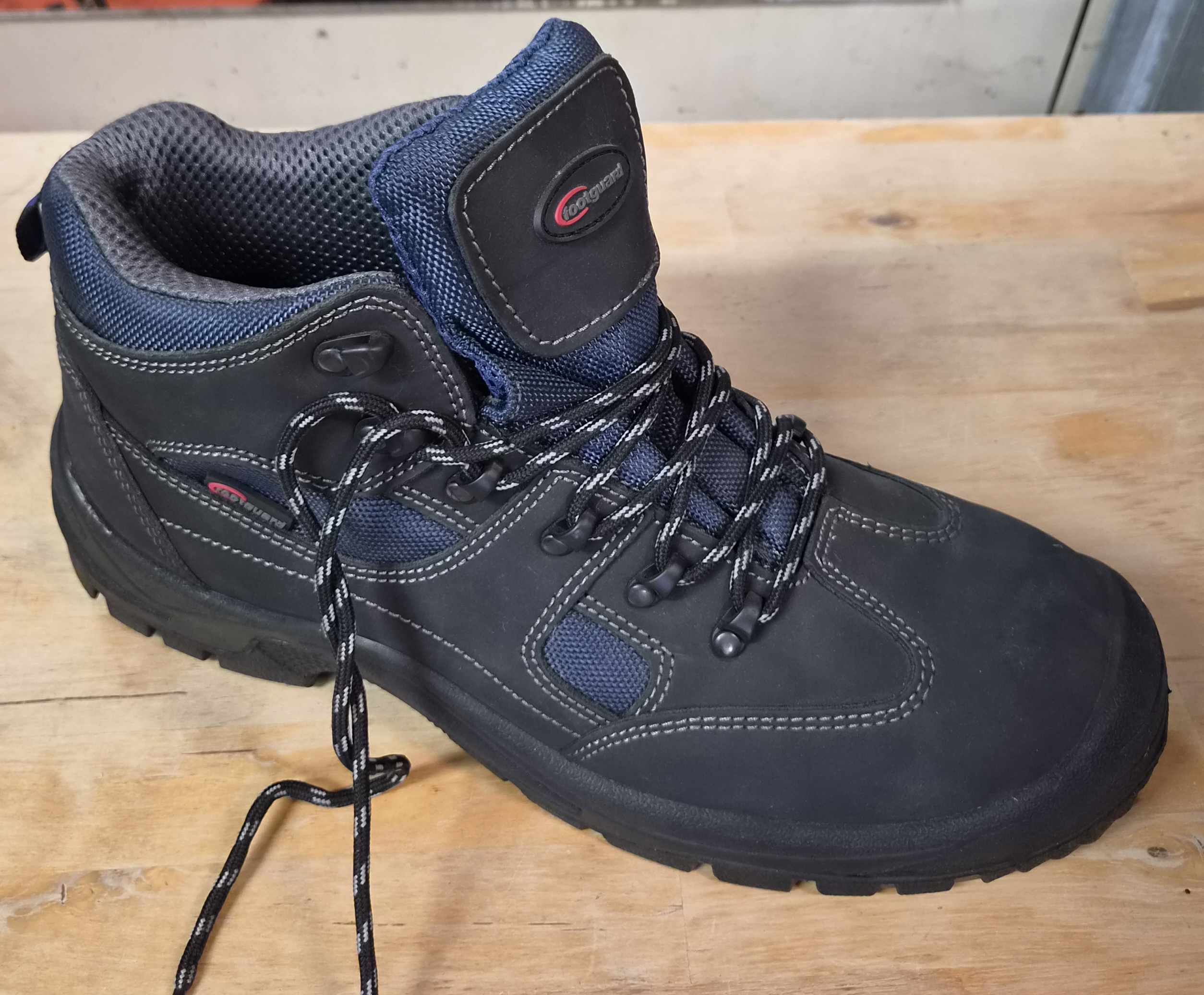 Stiefel Foot S3 Black-Blue Gr.44