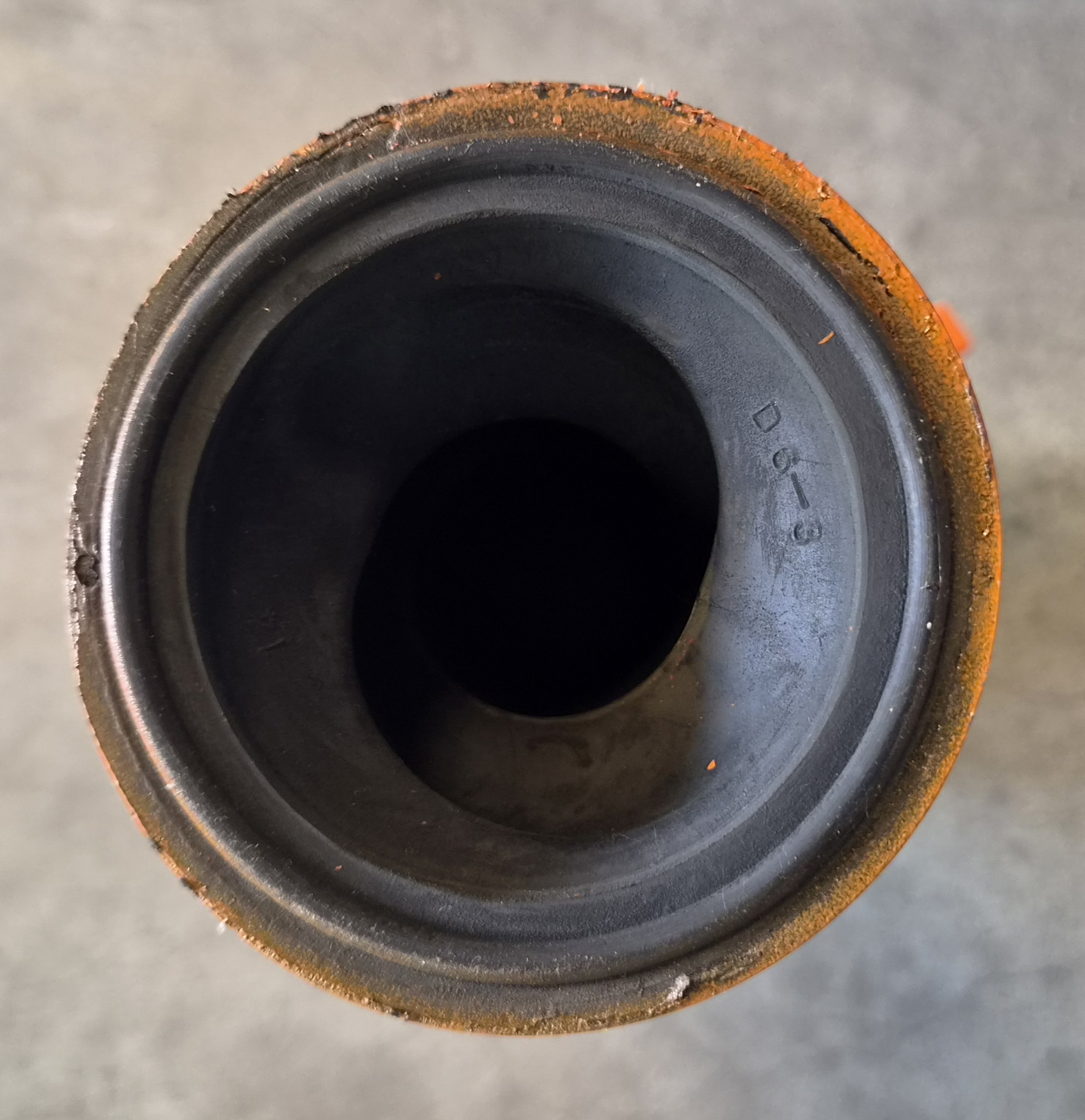 Schneckenmantel D6-3 Stator Stahl MT orange