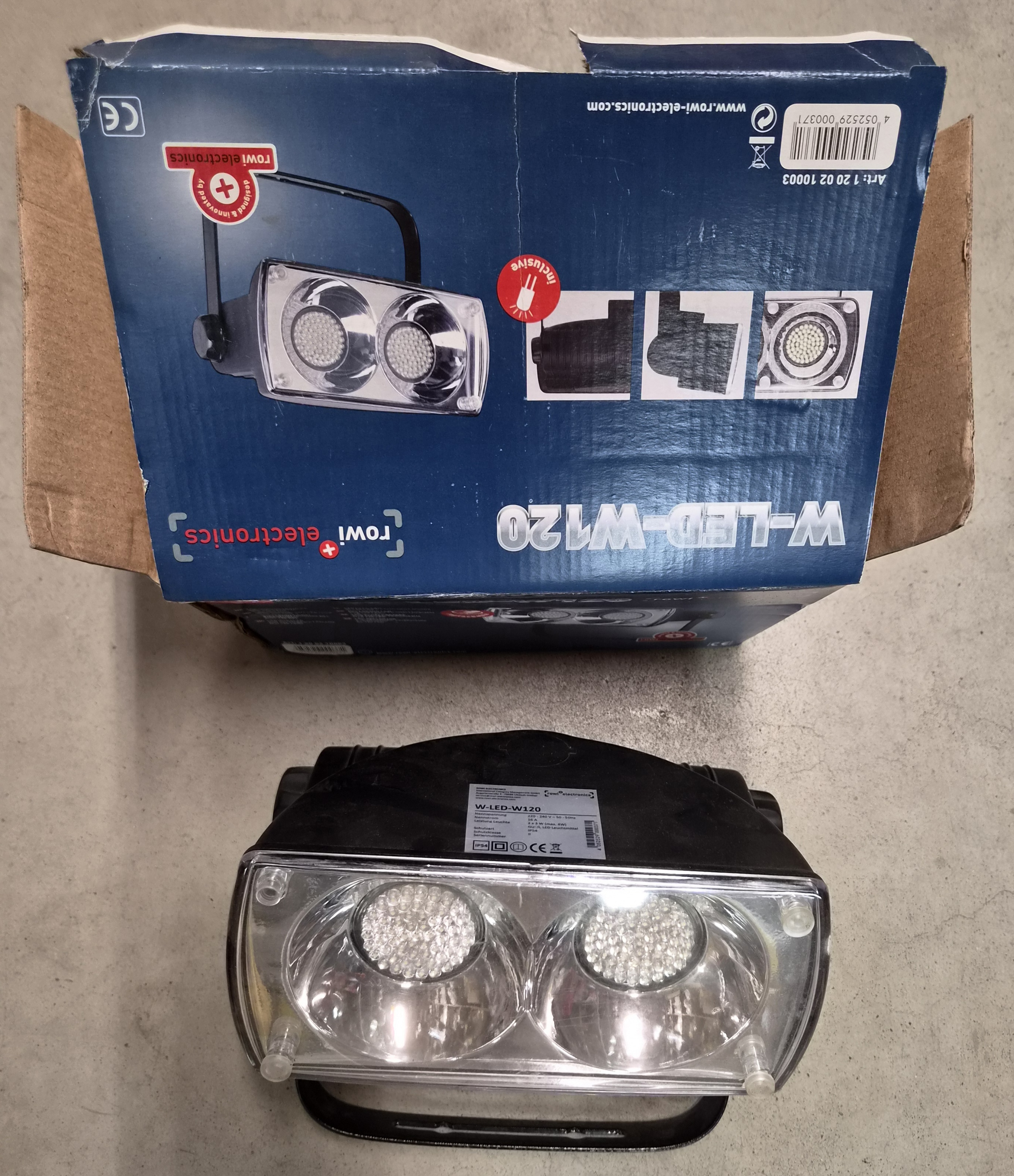 Led-Strahler 120LEDs 440Lm