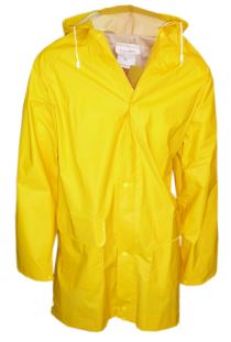 Regenjacke gelb Gr.4 62/64 2xL mit Kapuze