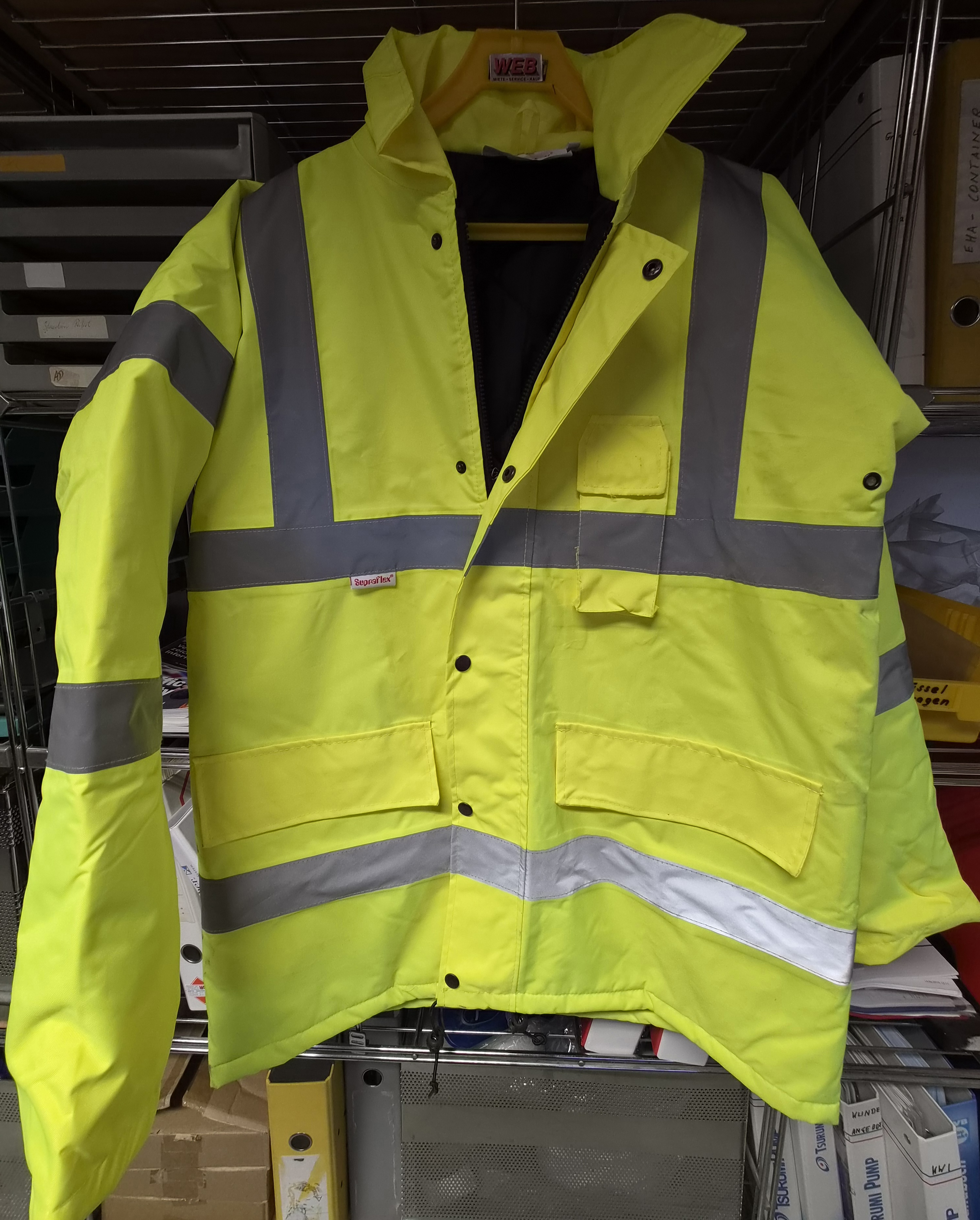WarnschutzParka GELB Gr.50 M