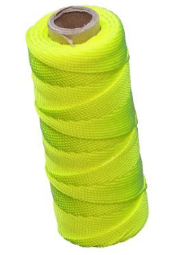 Schnur 2,2mm gelb leuchtend mtec 100m Rolle