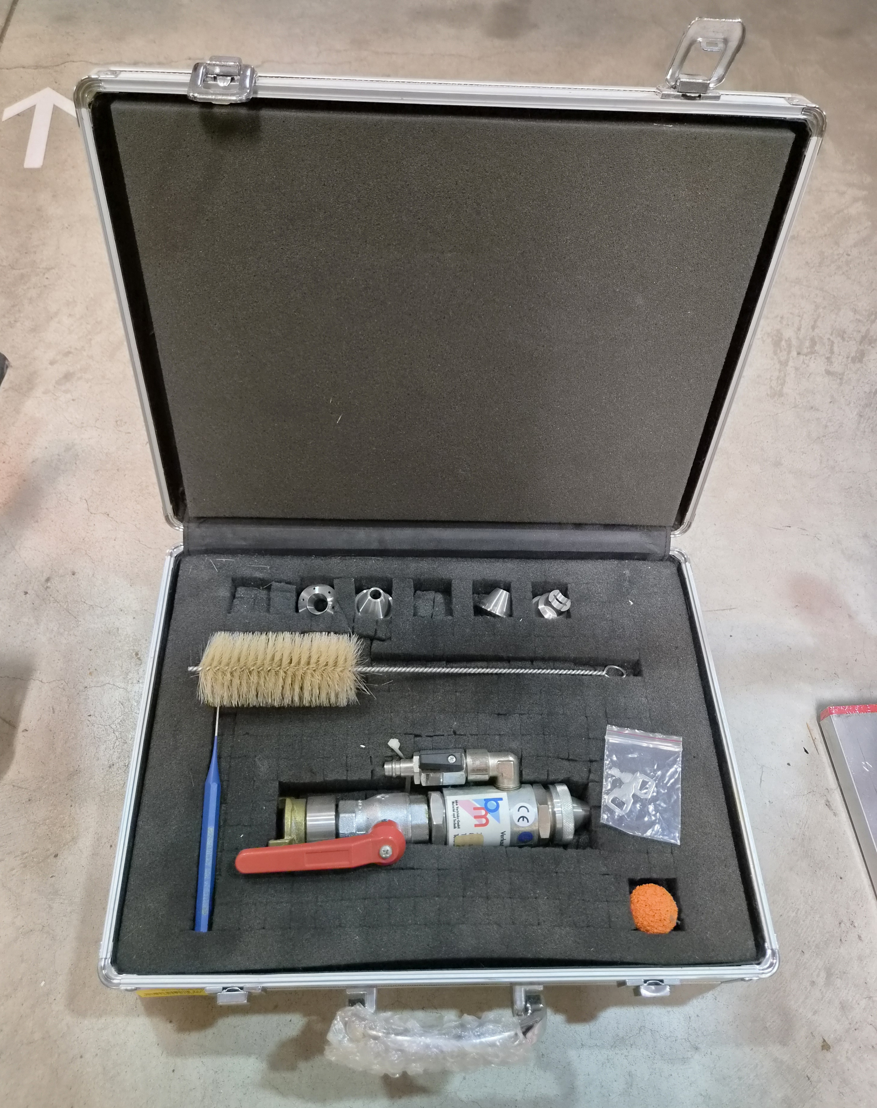 Spritzlanze Alu-Koffer Set 5 Düsen+Reiniger