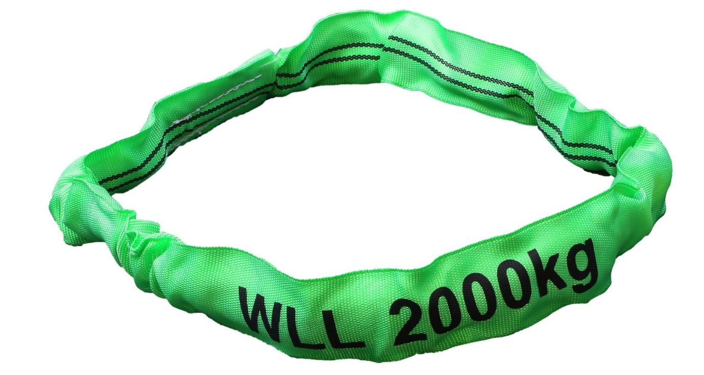 Rundschlinge 2m 2to Grün Umfang 4m