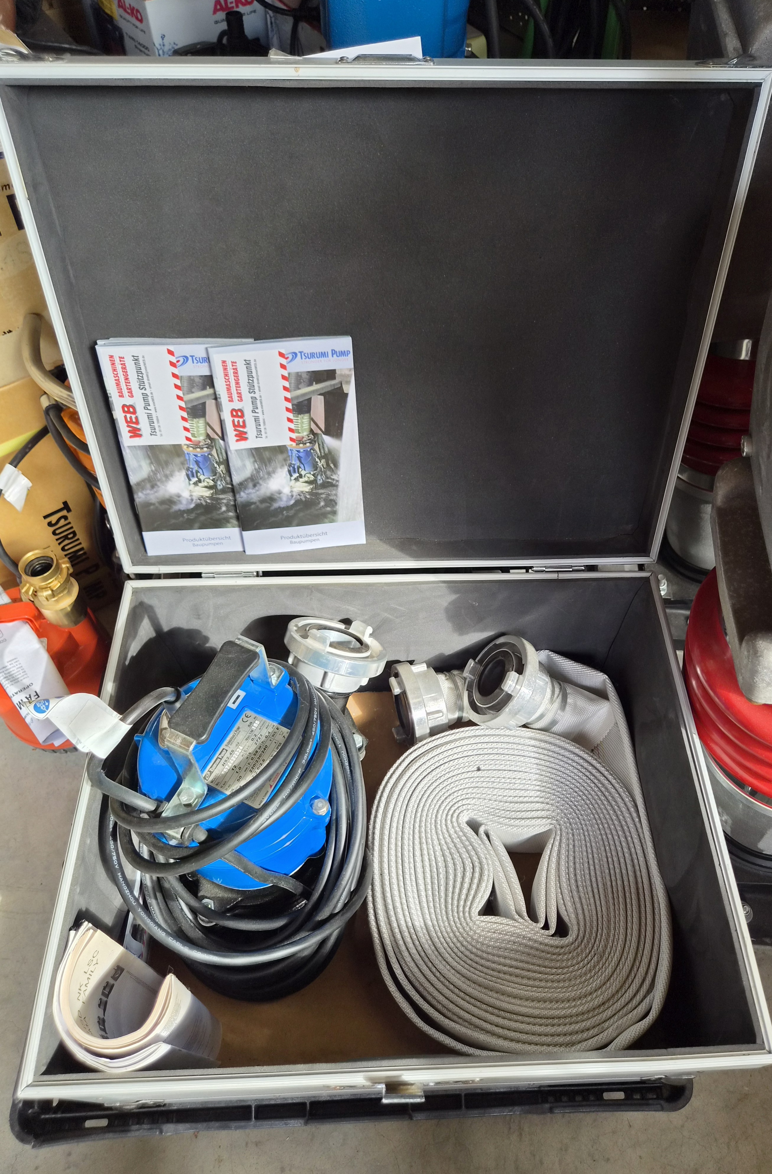 Schmutzwasserpumpe HS24-C FLUT-BOX50 SET 40m Tsurumi