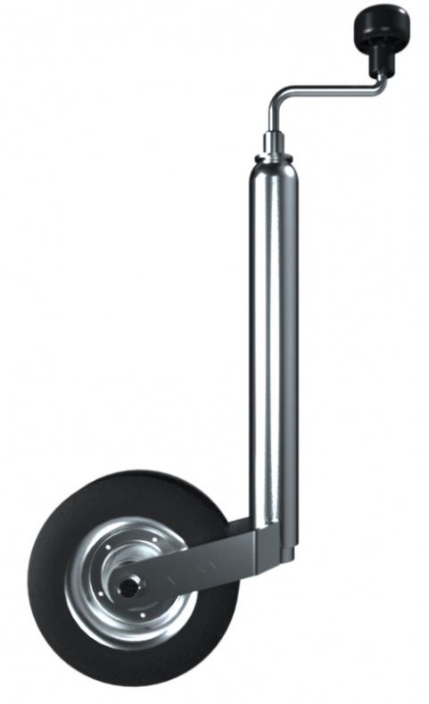 Stützrad 1200kg 48/200x50 verz Vollgummirad200