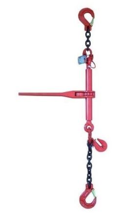 Zurrkette Ratschenspanner 6mm 1-tlg 22kN 1,5m Kürzklaue verzinkt
